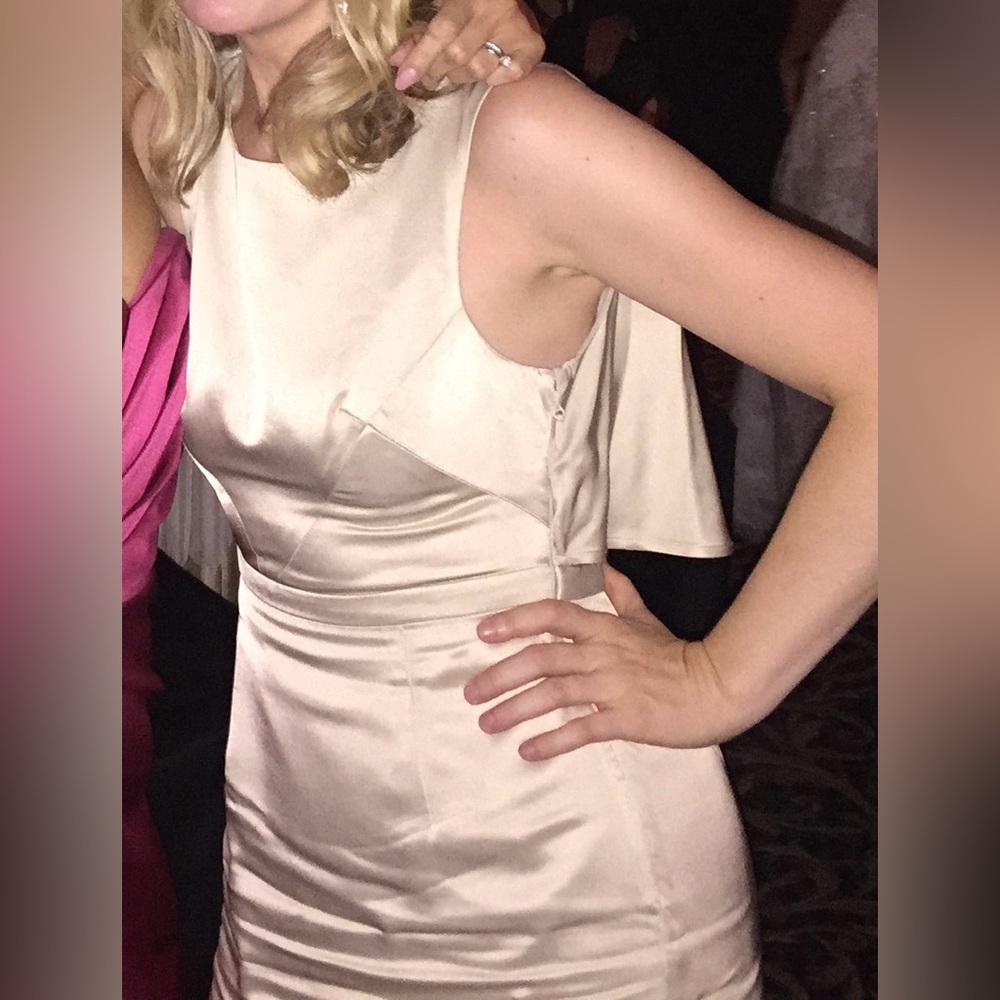 Dress from Anthropologie, size 2, gold color
